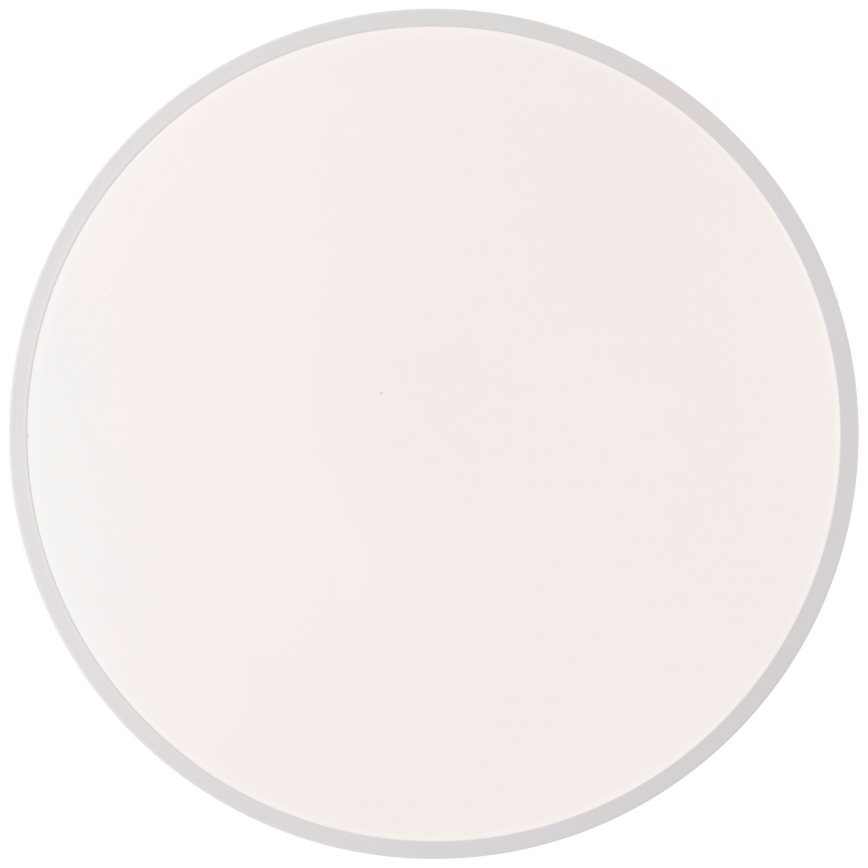 Brilliant - LED Dimmable φωτιστικό οροφής BAARLO LED/36W/230V 3000-6500K διάμετρος 50 cm λευκό/καουτσουκόδεντρο + τηλεχειριστήριο