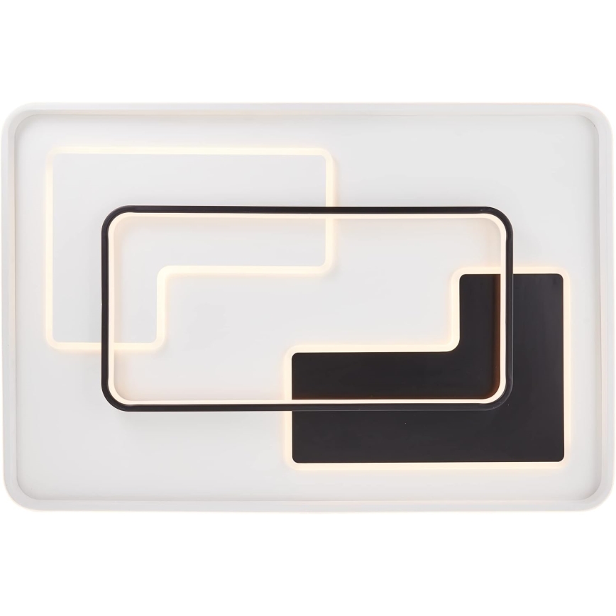 Brilliant - LED Dimmable φωτιστικό οροφής BARDEN LED/57W/230V 3000-6800K 60x90 cm λευκό + τηλεχειριστήριο