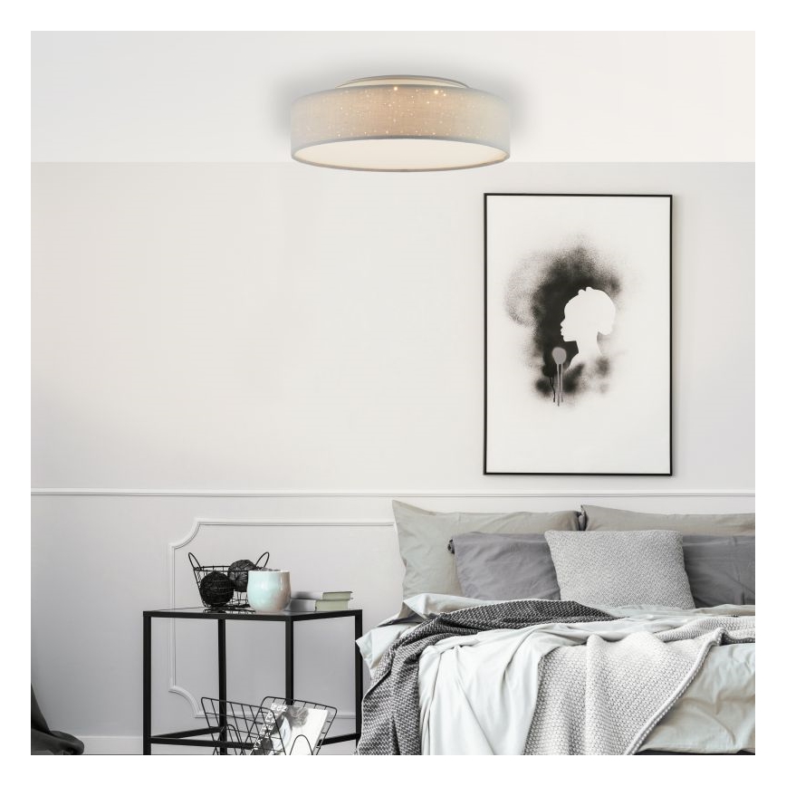 Brilliant - LED Dimmable φωτιστικό οροφής BASKA LED/12W/230V διάμετρος 38 cm 3000K