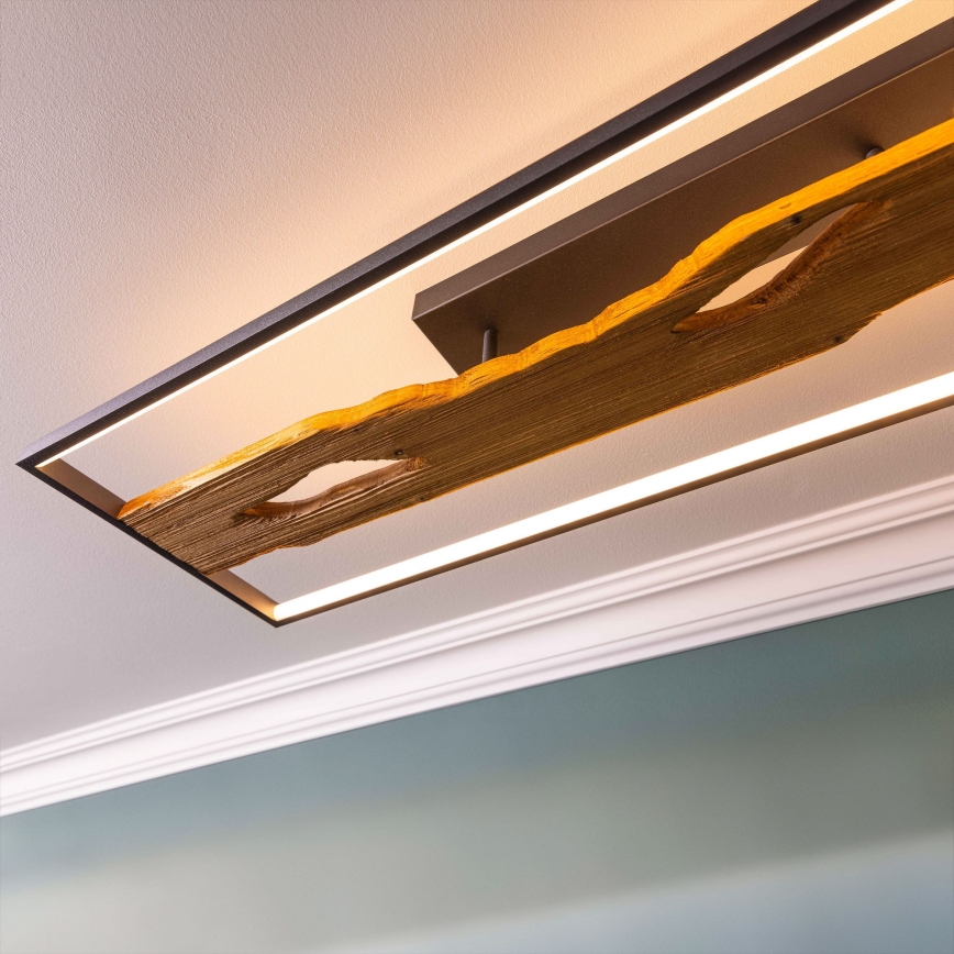 Brilliant - LED Dimmable φωτιστικό οροφής CHAUMONT LED/48W/230V καουτσουκόδεντρο