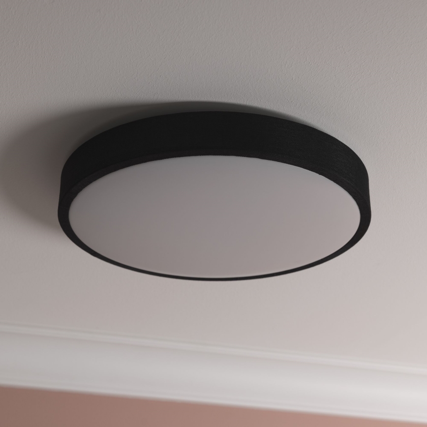 Brilliant - LED Dimmable φωτιστικό οροφής FILIZ LED/24W/230V διάμετρος 38,5 cm μαύρο