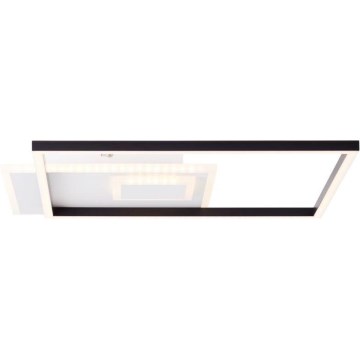 Brilliant - LED Dimmable φωτιστικό οροφής IORGO LED/40W/230V 3000K 43,5x43,5 cm λευκό/μαύρο