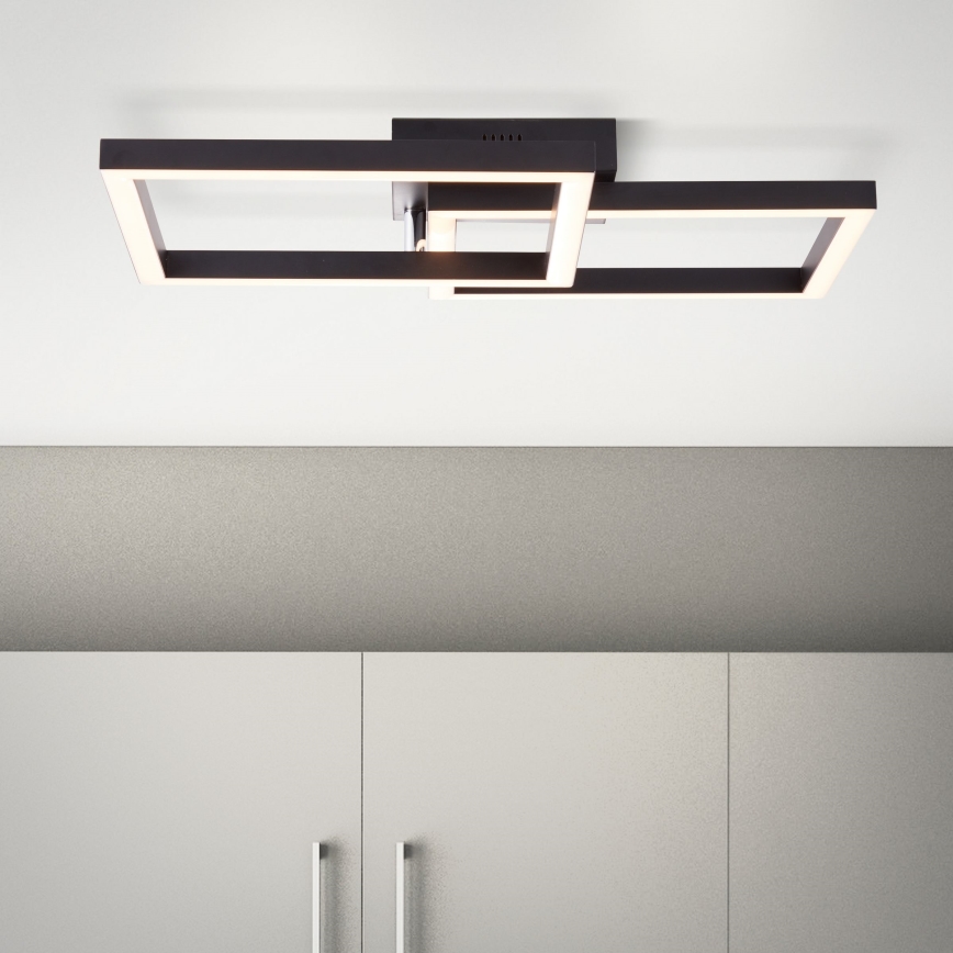 Brilliant - LED Dimmable φωτιστικό οροφής KJORN LED/32W/230V 3000K μαύρο