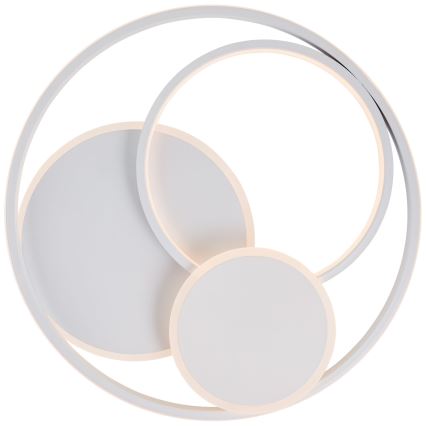 Brilliant - LED Dimmable φωτιστικό οροφής RUNDA LED/50W/230V 3000-6500K λευκό + τηλεχειριστήριο