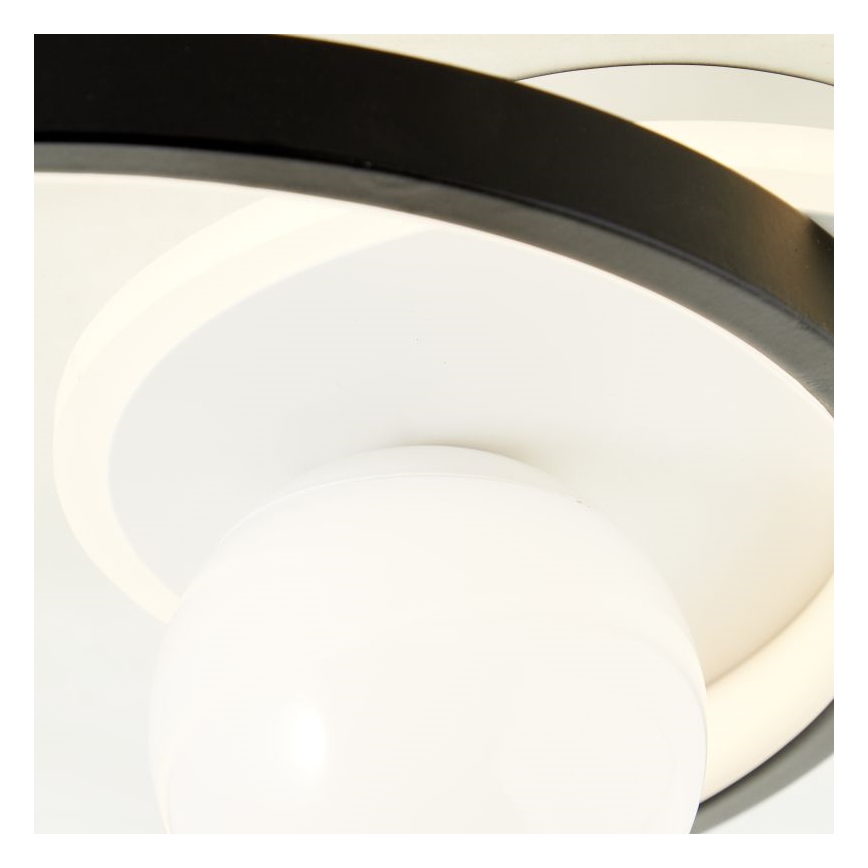 Brilliant - LED Dimmable φωτιστικό οροφής ATLANTA LED/24W/230V μαύρο/λευκό