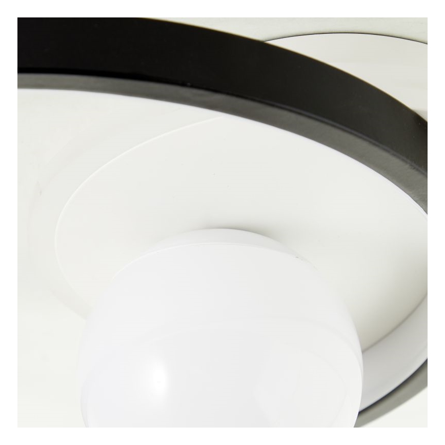 Brilliant - LED Dimmable φωτιστικό οροφής ATLANTA LED/24W/230V μαύρο/λευκό