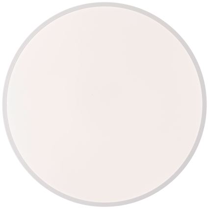Brilliant - LED Dimmable φωτιστικό οροφής BAARLO LED/36W/230V 3000-6500K διάμετρος 50 cm λευκό/καουτσουκόδεντρο + τηλεχειριστήριο - FSC πιστοποιημένο