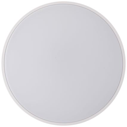 Brilliant - LED Dimmable φωτιστικό οροφής BAARLO LED/36W/230V 3000-6500K διάμετρος 50 cm λευκό/καουτσουκόδεντρο + τηλεχειριστήριο - FSC πιστοποιημένο