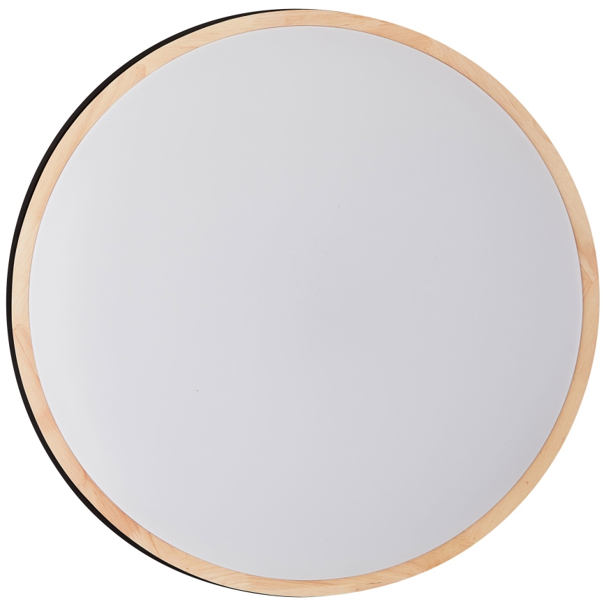 Brilliant - LED Dimmable φωτιστικό οροφής BAARLO LED/36W/230V 3000-6500K διάμετρος 50 cm μαύρο/καουτσουκόδεντρο + τηλεχειριστήριο - FSC πιστοποιημένο