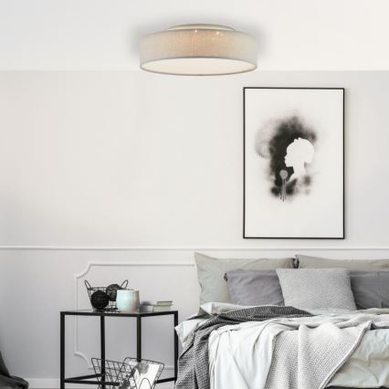 Brilliant - LED Dimmable φωτιστικό οροφής BASKA LED/12W/230V διάμετρος 38 cm 3000K