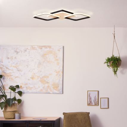 Brilliant - LED Dimmable φωτιστικό οροφής DENNET LED/40W/230V 3000K 62x62 cm