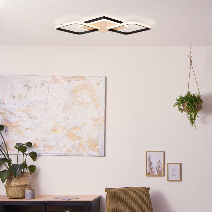 Brilliant - LED Dimmable φωτιστικό οροφής DENNET LED/40W/230V 3000K 62x62 cm