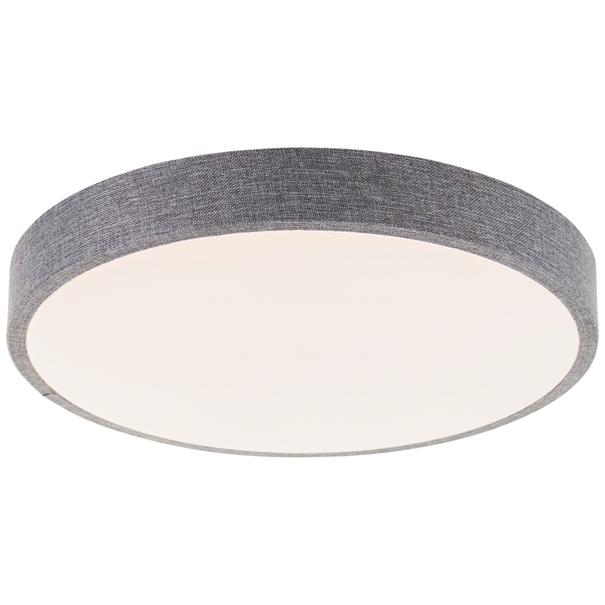 Brilliant - LED Dimmable φωτιστικό οροφής FILIZ LED/24W/230V διάμετρος 38,5 cm γκρι