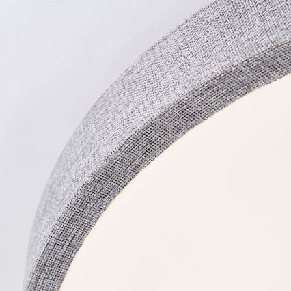 Brilliant - LED Dimmable φωτιστικό οροφής FILIZ LED/24W/230V διάμετρος 38,5 cm γκρι