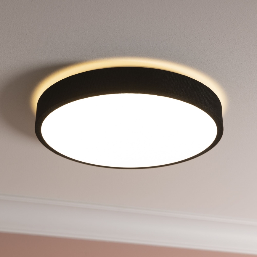 Brilliant - LED Dimmable φωτιστικό οροφής FILIZ LED/24W/230V διάμετρος 38,5 cm μαύρο