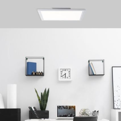 Brilliant - LED Dimmable φωτιστικό οροφής FLAT LED/24W/230V 2700-6500K + τηλεχειριστήριο