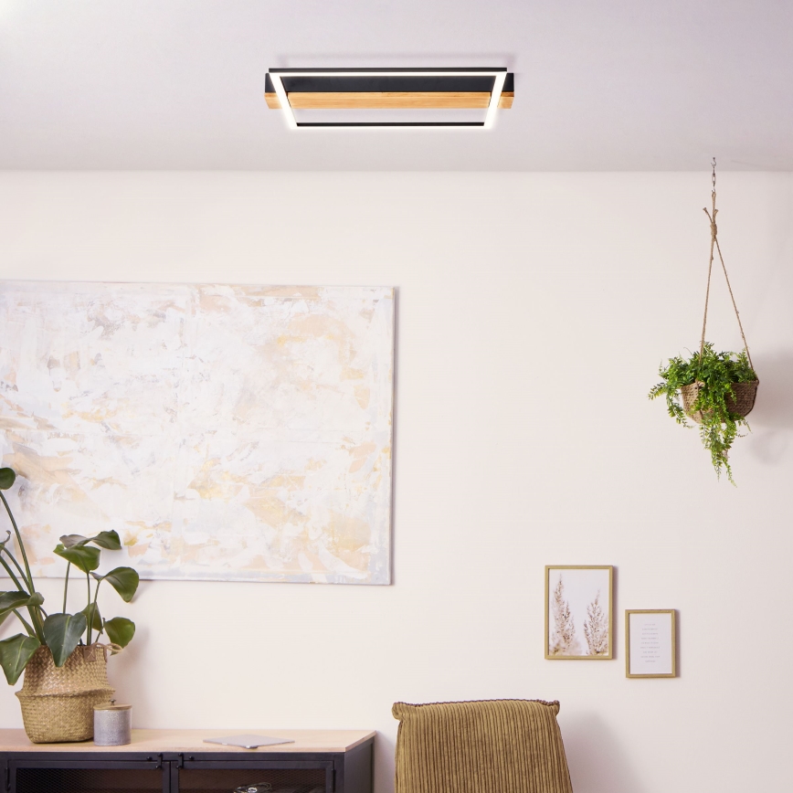 Brilliant - LED Dimmable φωτιστικό οροφής LONEOS LED/24W/230V 3000K 45x40 cm - FSC πιστοποιημένο
