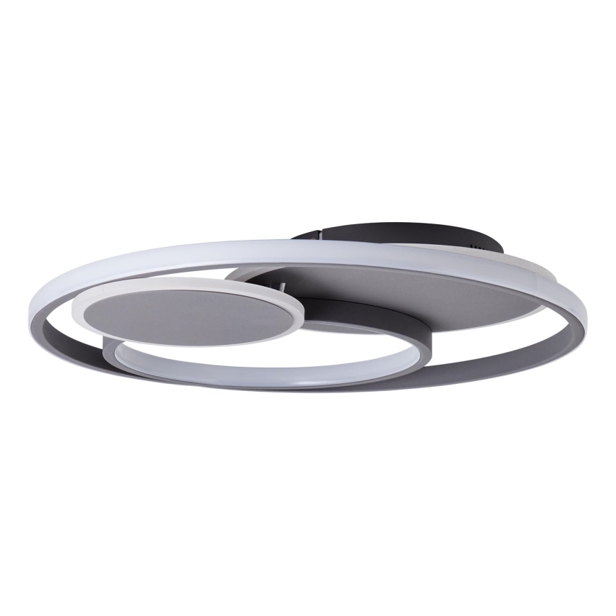 Brilliant - LED Dimmable φωτιστικό οροφής RUNDA LED/50W/230V 3000-6500K μαύρο + τηλεχειριστήριο