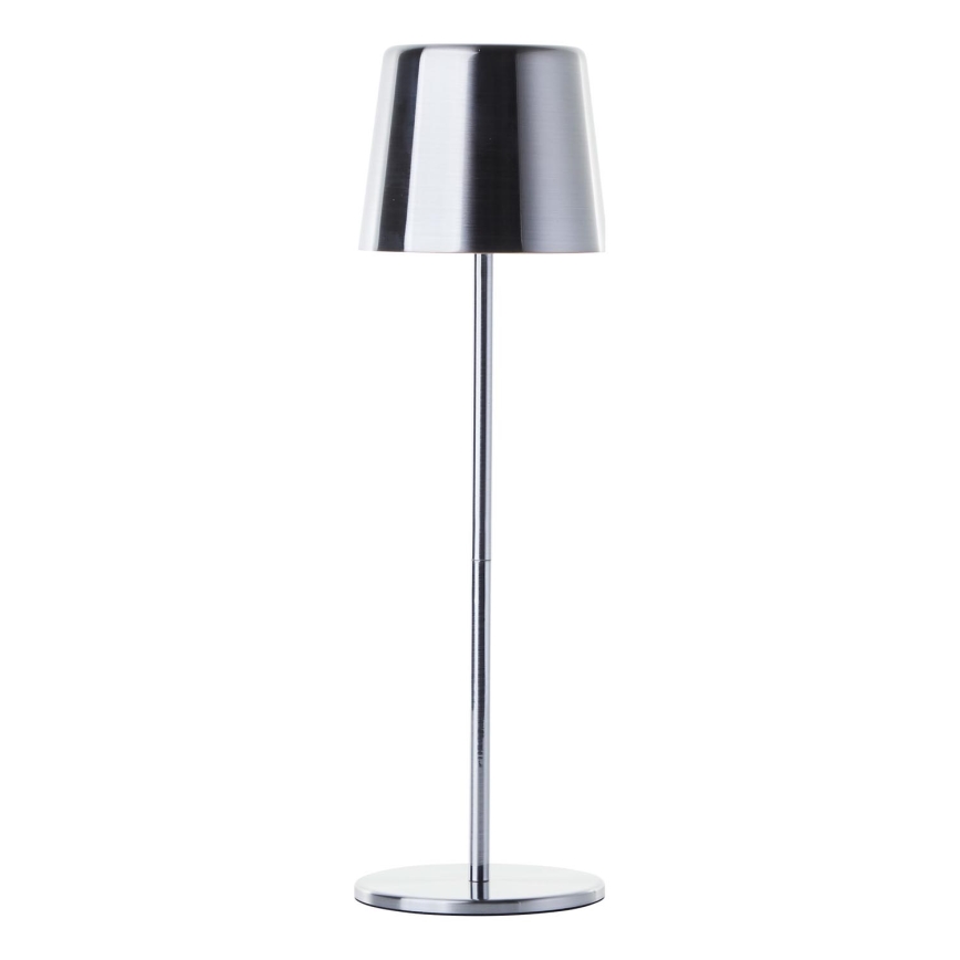Brilliant - LED Dimming αφής Εξωτερικού χώρου φωτιστικό XAANA LED/4W/5V 3000/4000/6500K 2600 mAh IP44 γυαλιστερό χρώμιο