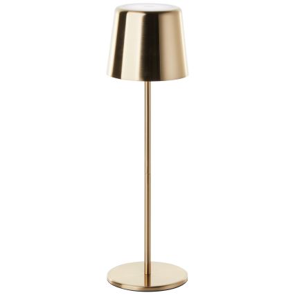 Brilliant - LED Dimming αφής Εξωτερικού χώρου φωτιστικό XAANA LED/4W/5V 3000/4000/6500K 2600 mAh IP44 χρυσό