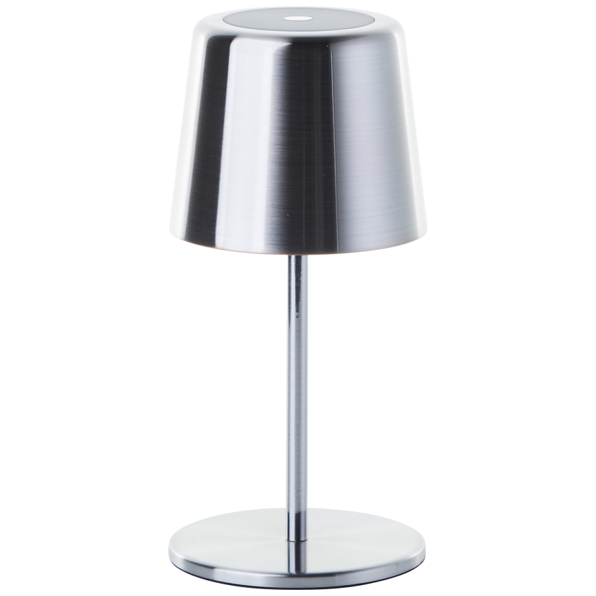 Brilliant - LED Dimming αφής Εξωτερικού χώρου φωτιστικό XAANA LED/4W/5V 3000/4000/6500K 2600 mAh IP44 γυαλιστερό χρώμιο