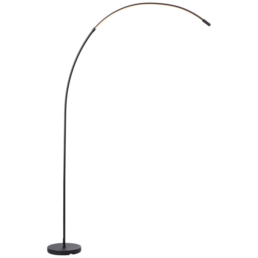 Brilliant - LED Dimming αφής επιδαπέδιο φωτιστικό BOW LED/14W/230V 3000/4000/6500K μαύρο
