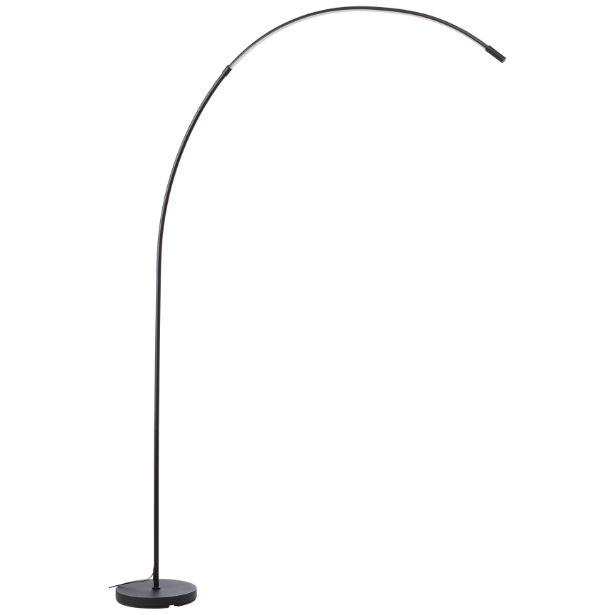 Brilliant - LED Dimming αφής επιδαπέδιο φωτιστικό BOW LED/14W/230V 3000/4000/6500K μαύρο