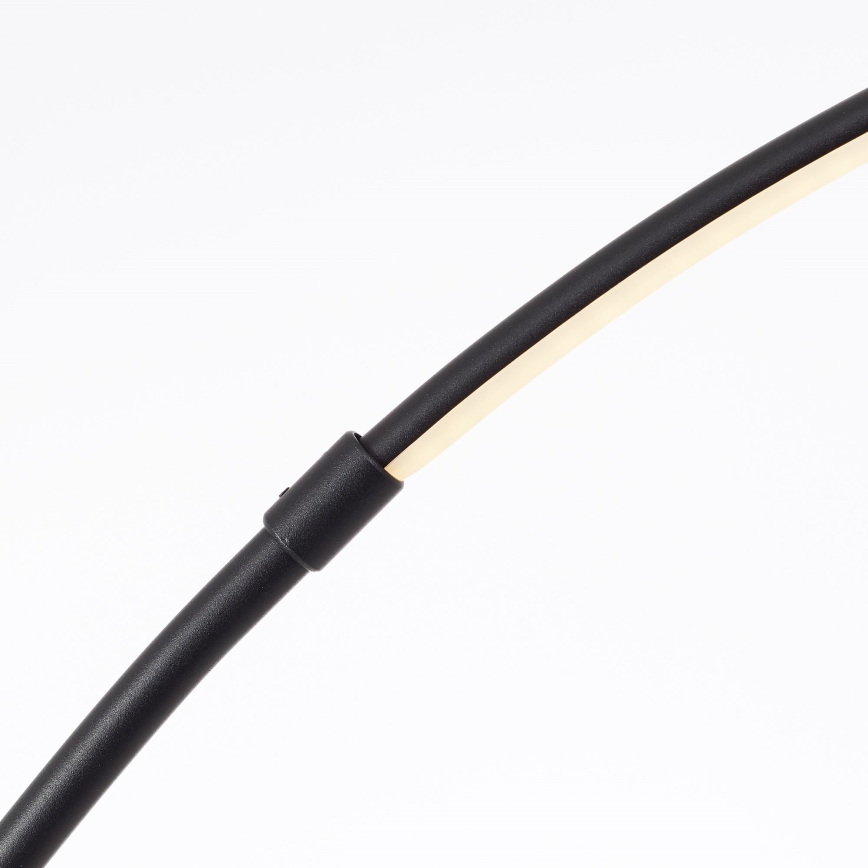 Brilliant - LED Dimming αφής επιδαπέδιο φωτιστικό BOW LED/14W/230V 3000/4000/6500K μαύρο