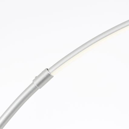 Brilliant - LED Dimming αφής επιδαπέδιο φωτιστικό BOW LED/14W/230V 3000/4000/6500K ματ χρώμιο