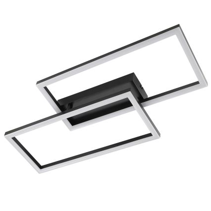 Brilliant - LED Φωτιστικό οροφής JORVIC LED/21W/230V 29x60 cm μαύρο
