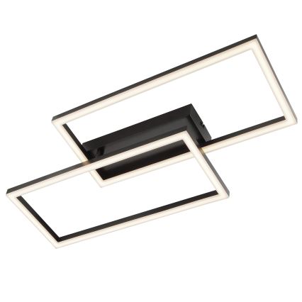 Brilliant - LED Φωτιστικό οροφής JORVIC LED/21W/230V 29x60 cm μαύρο