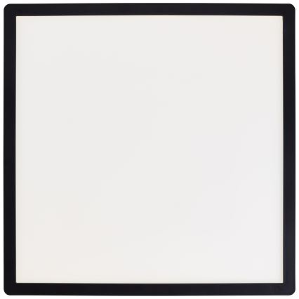 Brilliant - LED φωτιστικό οροφής MILTON LED/24W/230V 42x42 cm μαύρο