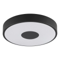Brilliant - LED φωτιστικό οροφής RAKIN LED/18W/230V, διάμ. 33,5 εκ., μαύρο