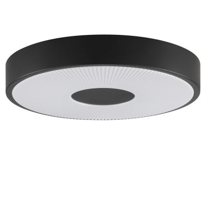 Brilliant - LED φωτιστικό οροφής RAKIN LED/18W/230V, διάμ. 33,5 εκ., μαύρο