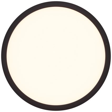 Brilliant - LED φωτιστικό οροφής TUCO LED/16W/230V διάμ. 25 εκ. μαύρο