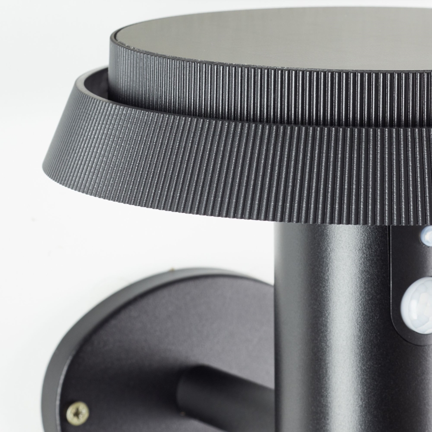 Brilliant - Ηλιακό επιτοίχιο φωτιστικό LED με αισθητήρα ALVERO LED/4W/3,7V 2000 mAh IP44