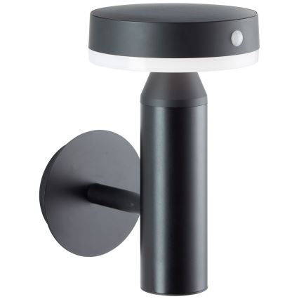 Brilliant - Ηλιακό επιτοίχιο φωτιστικό LED με αισθητήρα MAGUA LED/4W/3,7V 2000 mAh IP44