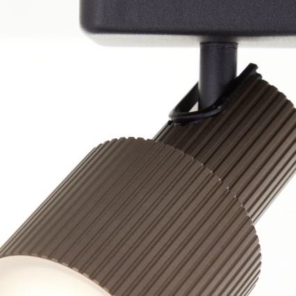 Brilliant - LED Σποτ CADIZ 2xGU10/5W/230V μπρονζέ