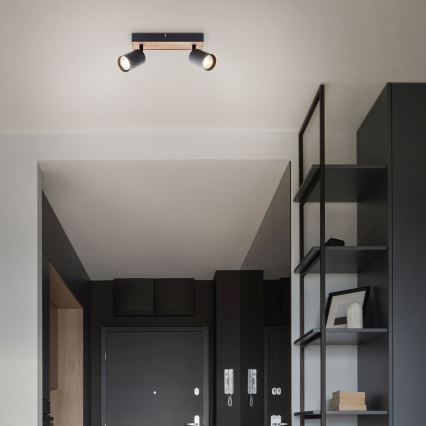 Brilliant - LED Σποτ JELLO 2xGU10/4,5W/230V πεύκο