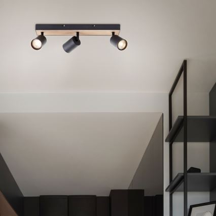 Brilliant - LED Σποτ JELLO 3xGU10/4,5W/230V πεύκο