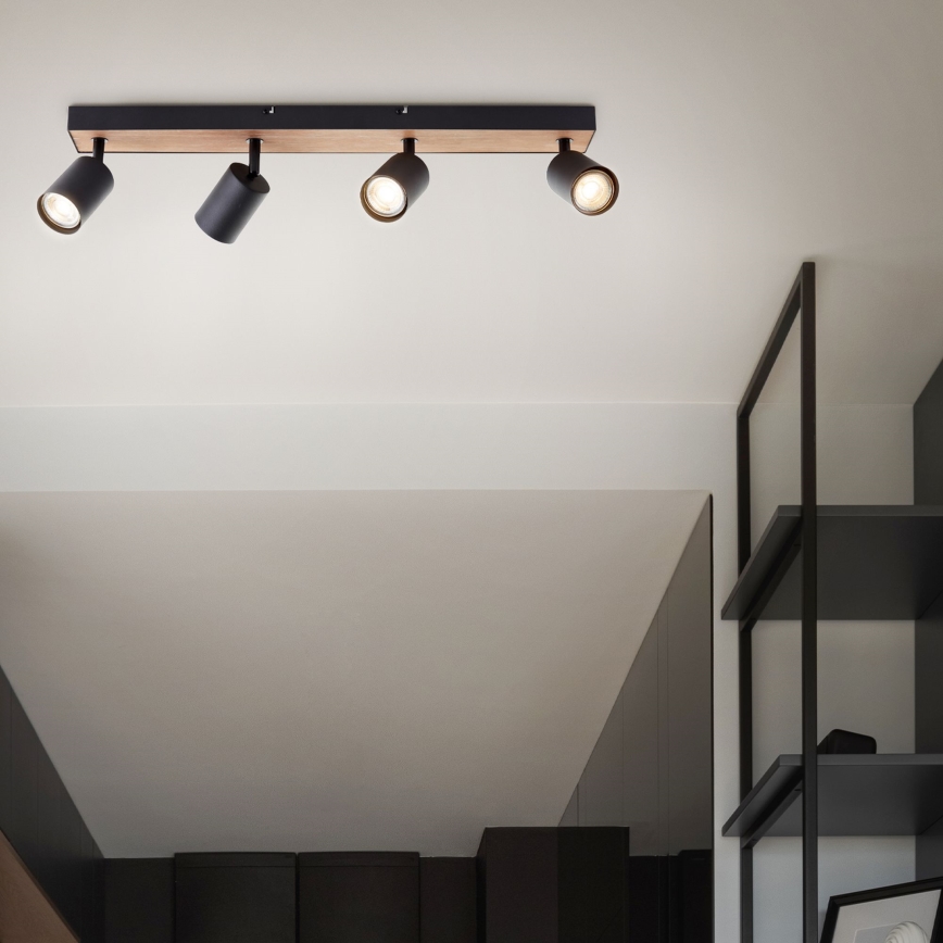 Brilliant - LED Σποτ JELLO 4xGU10/4,5W/230V πεύκο