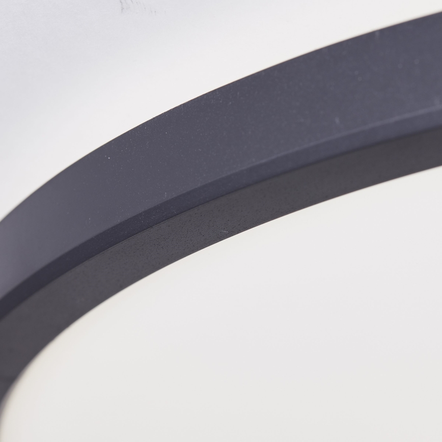 Brilliant - Ρυθμιζόμενο LED φωτιστικό οροφής για μπάνιο BRENNAN LED/35W/230V Ø 54 cm IP44 μαύρο