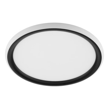 Brilliant - LED Ρυθμιζόμενο φωτιστικό οροφής CARLOZ LED/16W/230V Ø 30 cm λευκό/μαύρο