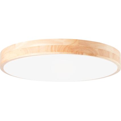 Brilliant - Ρυθμιζόμενο LED φωτιστικό οροφής SLIMLINE LED/60W/230V 3000-6500K Ø 45 cm ξύλο καουτσούκ + τηλεχειριστήριο