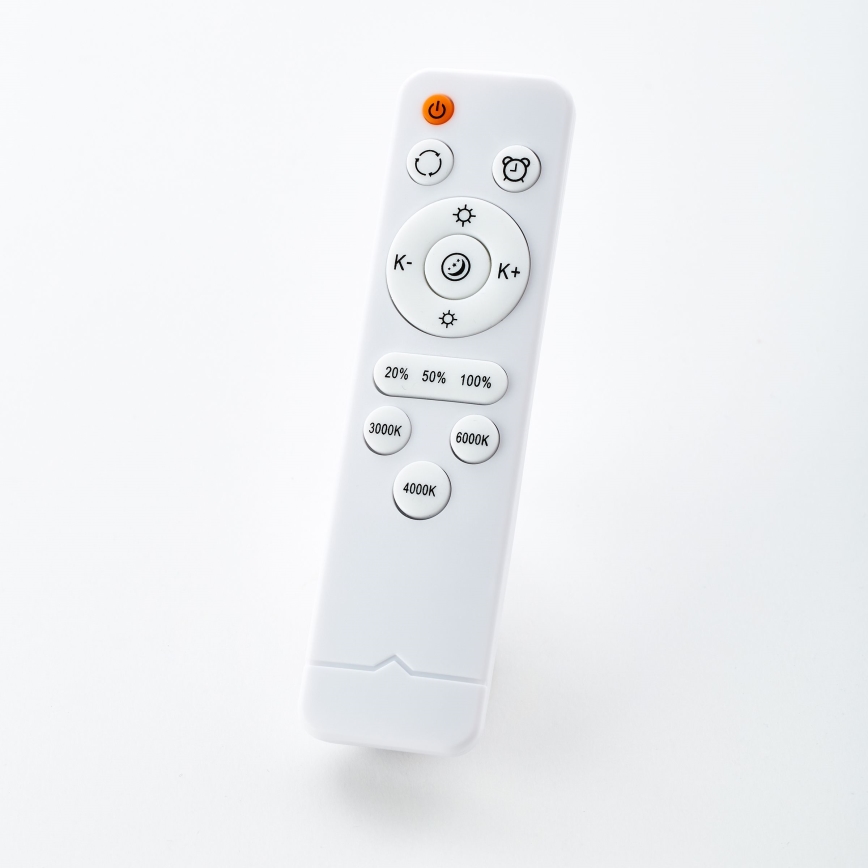 Brilliant - Ρυθμιζόμενο LED φωτιστικό οροφής SLIMLINE LED/60W/230V 3000-6500K Ø 45 cm ξύλο καουτσούκ + τηλεχειριστήριο