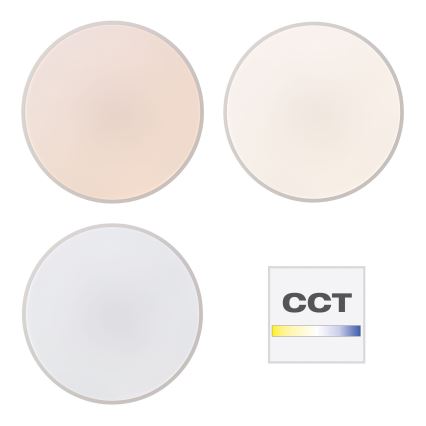 Brilliant - Ρυθμιζόμενο LED φωτιστικό οροφής SLIMLINE LED/60W/230V 3000-6500K Ø 49 cm λευκό + τηλεχειριστήριο