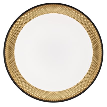 Brilliant - LED Ρυθμιζόμενο Φωτιστικό Οροφής WALDO LED/36W/230V 3000-6500K Ø 48,5 cm μαύρο/χρυσό + τηλεχειριστήριο