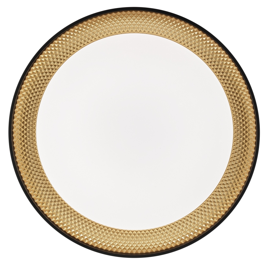 Brilliant - LED Ρυθμιζόμενο Φωτιστικό Οροφής WALDO LED/36W/230V 3000-6500K Ø 48,5 cm μαύρο/χρυσό + τηλεχειριστήριο