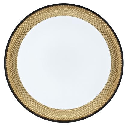 Brilliant - LED Ρυθμιζόμενο Φωτιστικό Οροφής WALDO LED/36W/230V 3000-6500K Ø 48,5 cm μαύρο/χρυσό + τηλεχειριστήριο