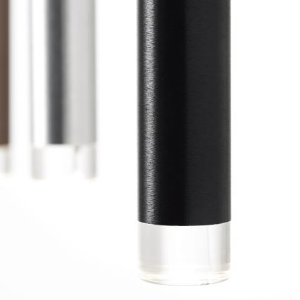 Brilliant - Ρυθμιζόμενο LED κρεμαστό φωτιστικό σε καλώδιο CEMBALO LED/32W/230V ματ χρώμιο/μαύρο/καφέ